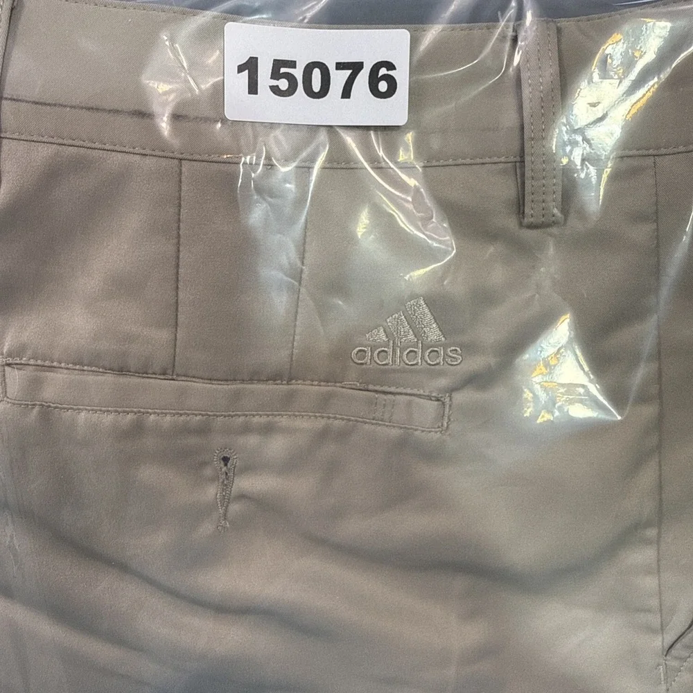 Adidas Shorts Mens 34 TAN  Climacool Golf Casual Lightweight Outdoor